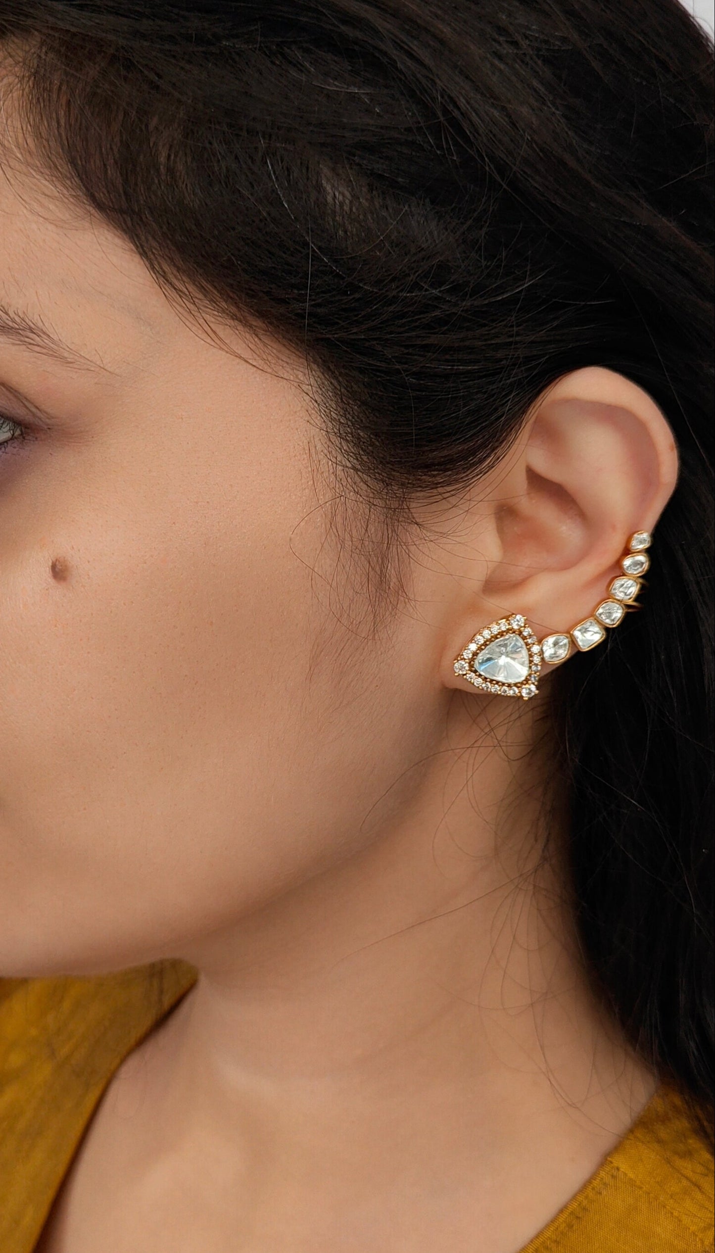 Karn Polki Earcuff