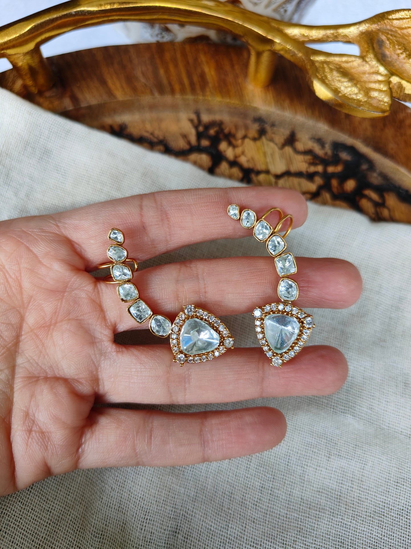 Karn Polki Earcuff
