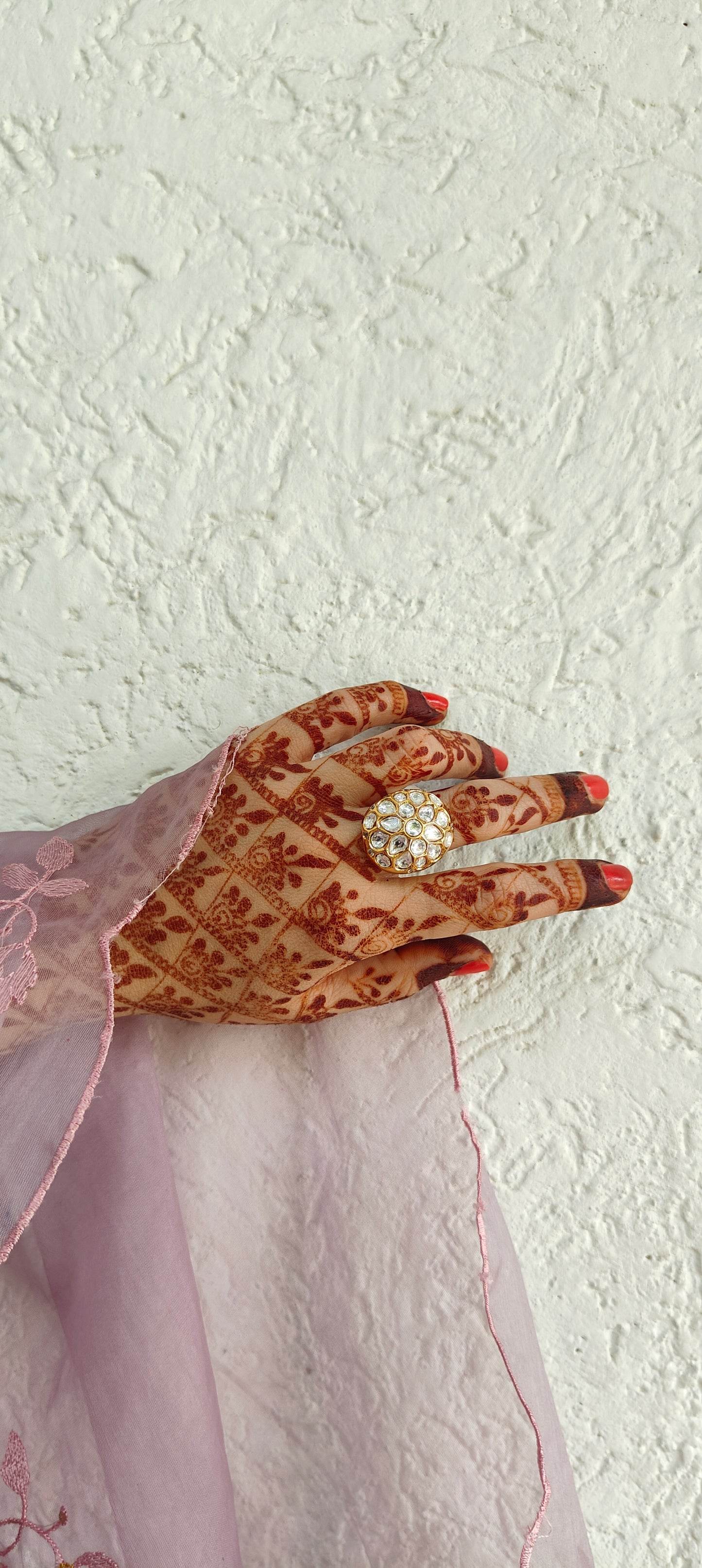 Dabka Polki Ring