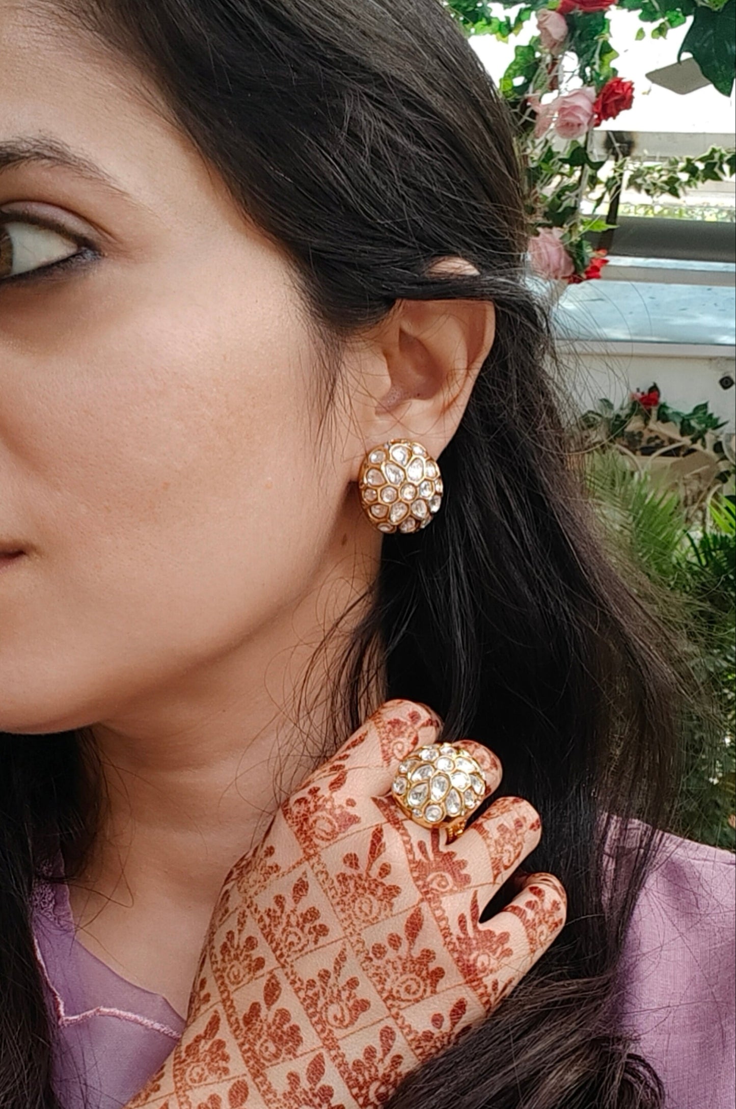 Dabka Polki Ring