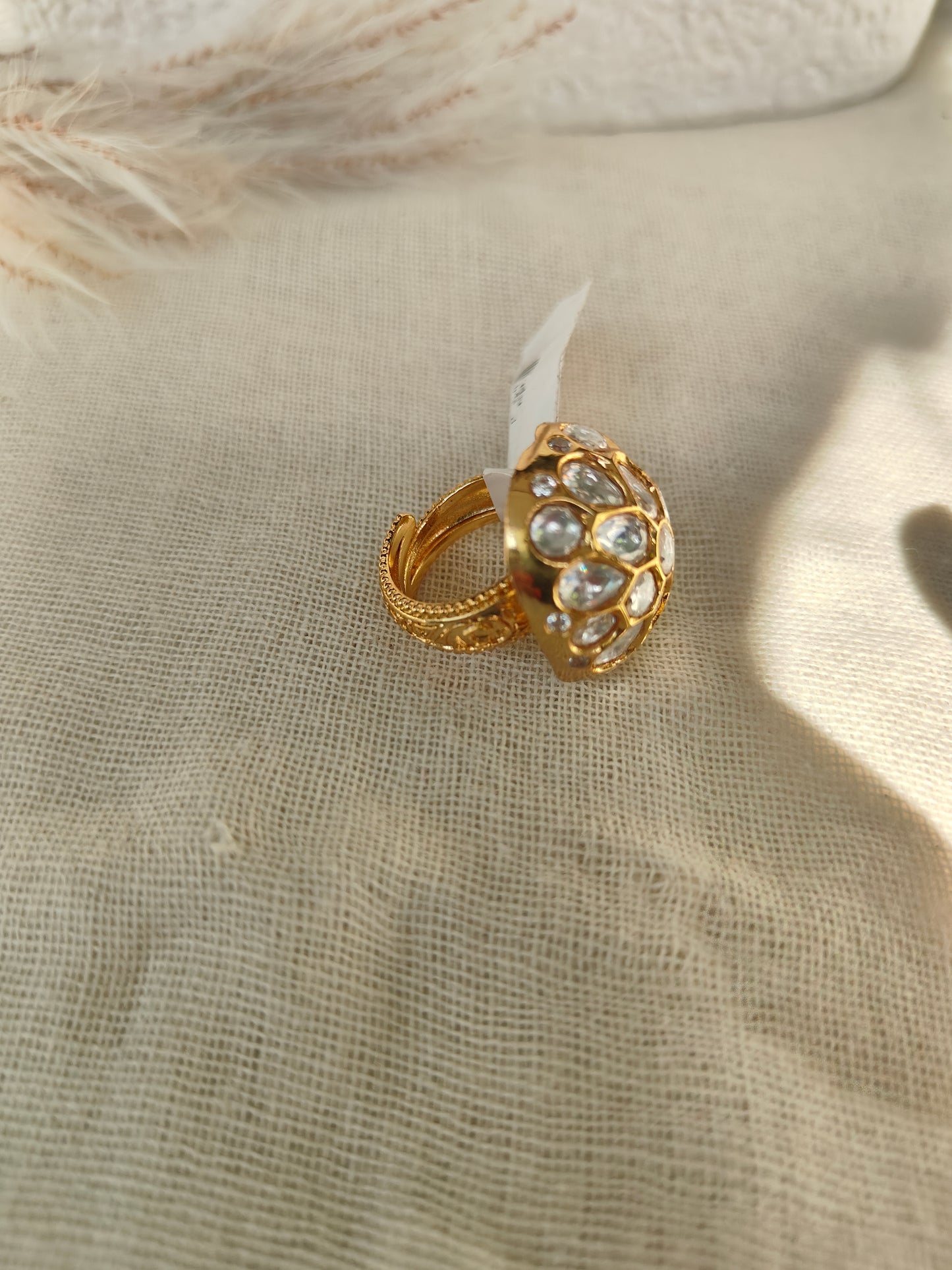 Dabka Polki Ring