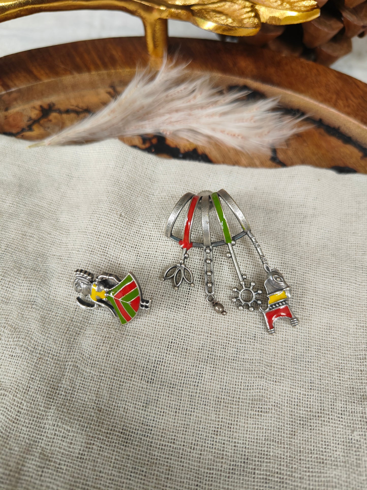 The Warrior Princess and Her Dress: Mismatched Earrings