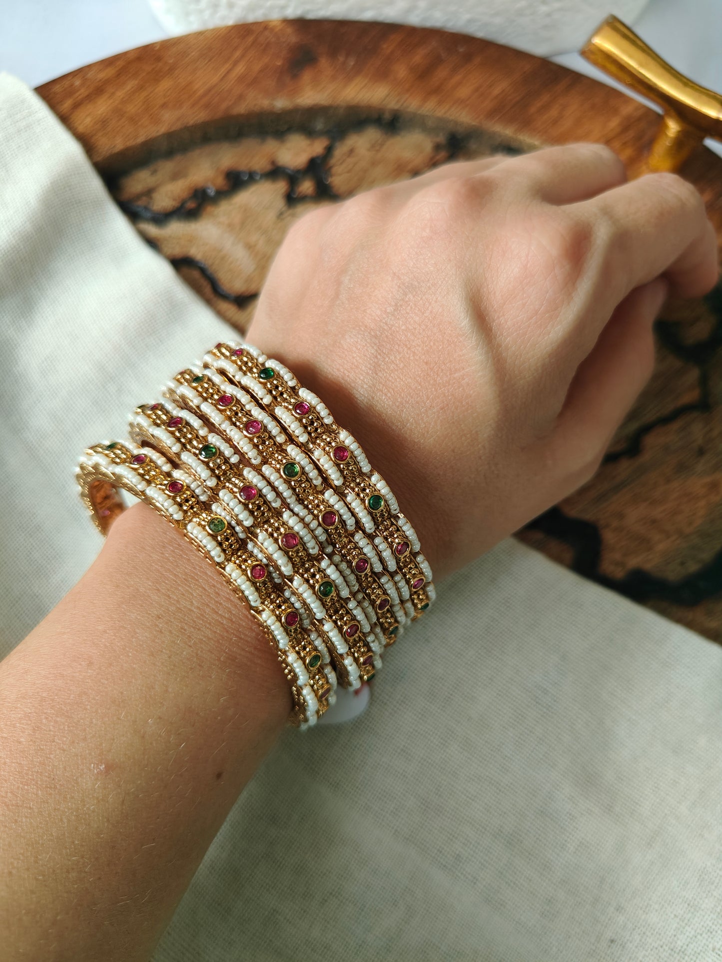 Shail Bangles (Pair of 4 bangles)