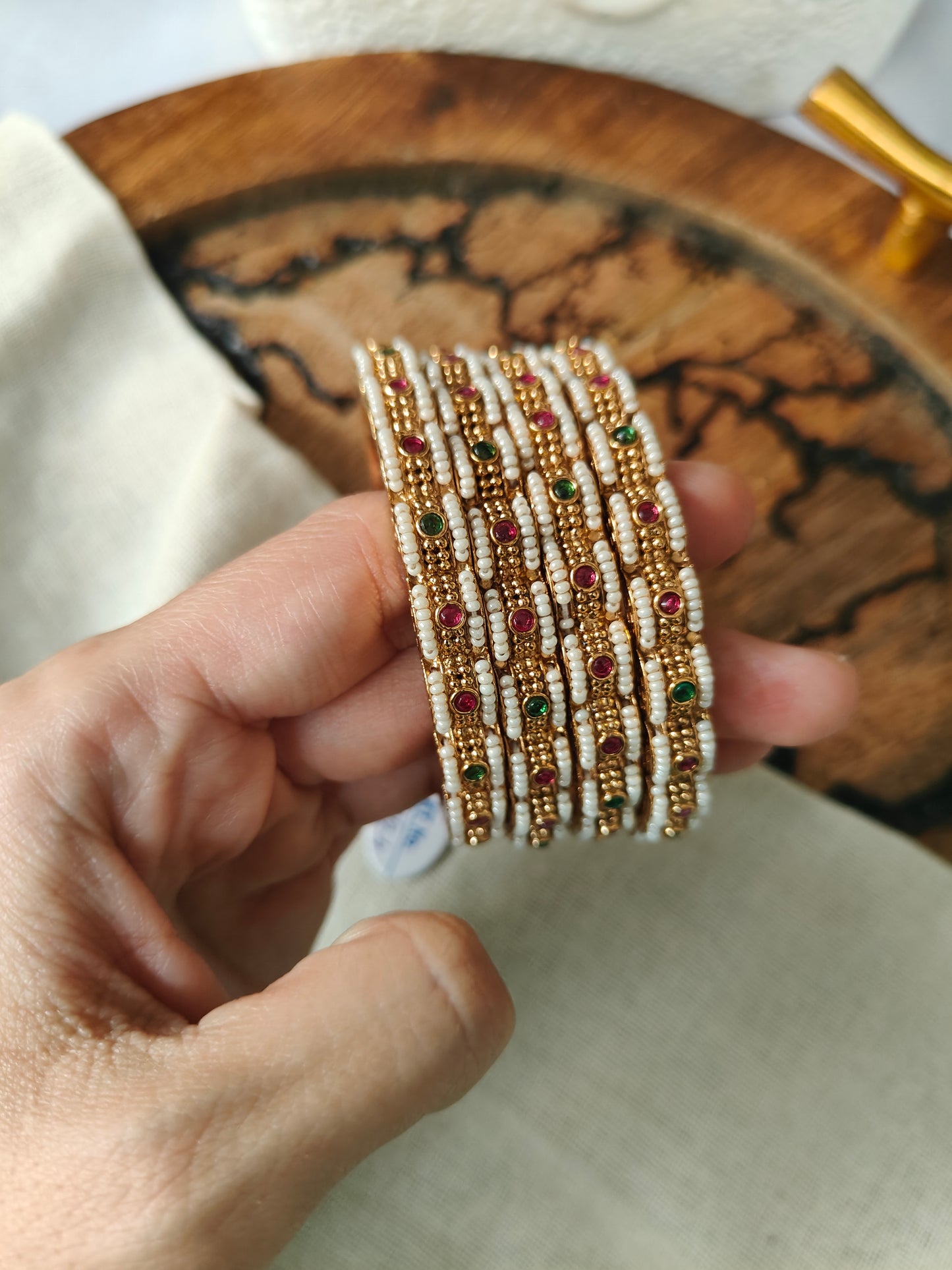Shail Bangles (Pair of 4 bangles)