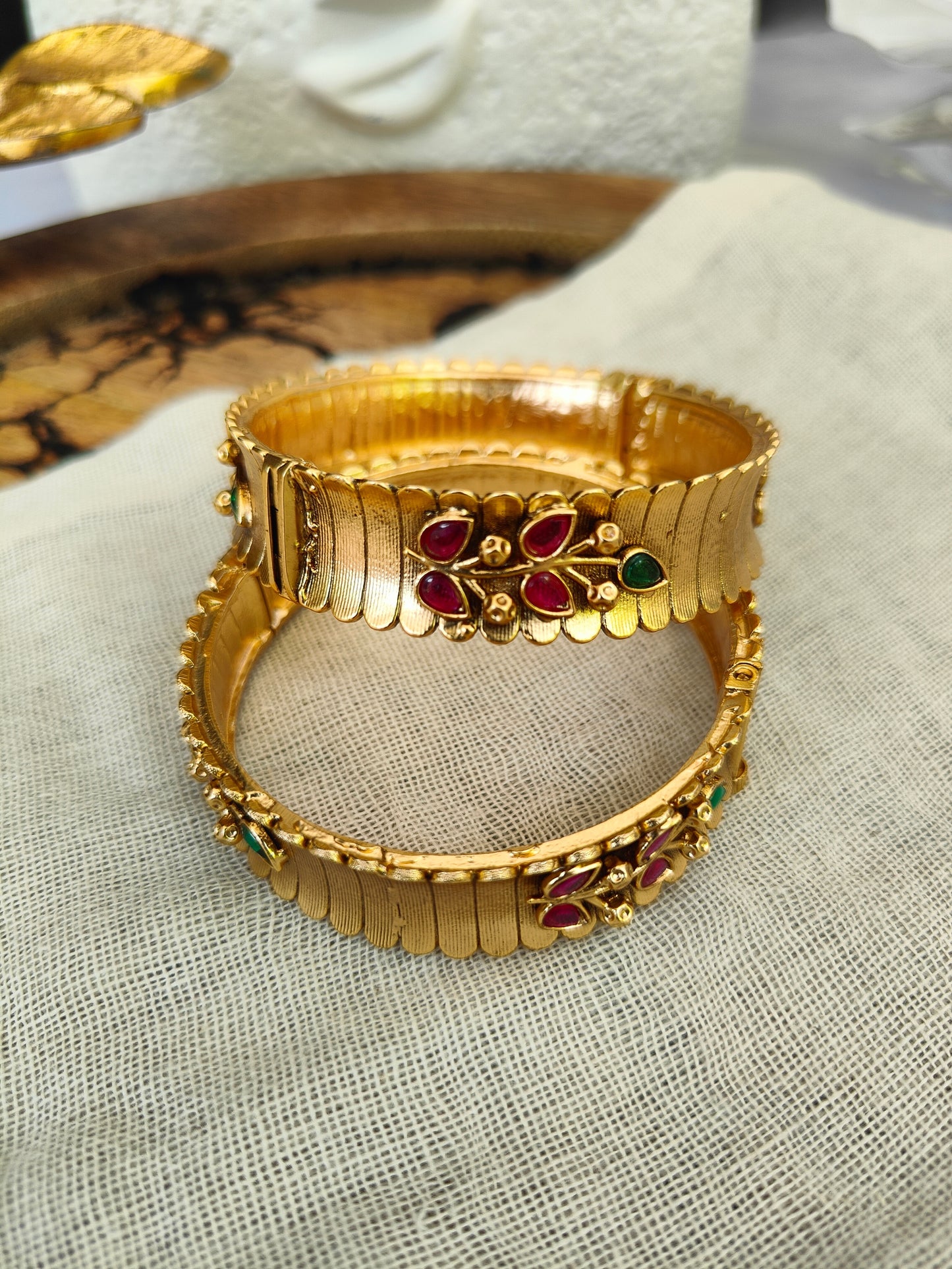 Phool Bangles (Set of two)
