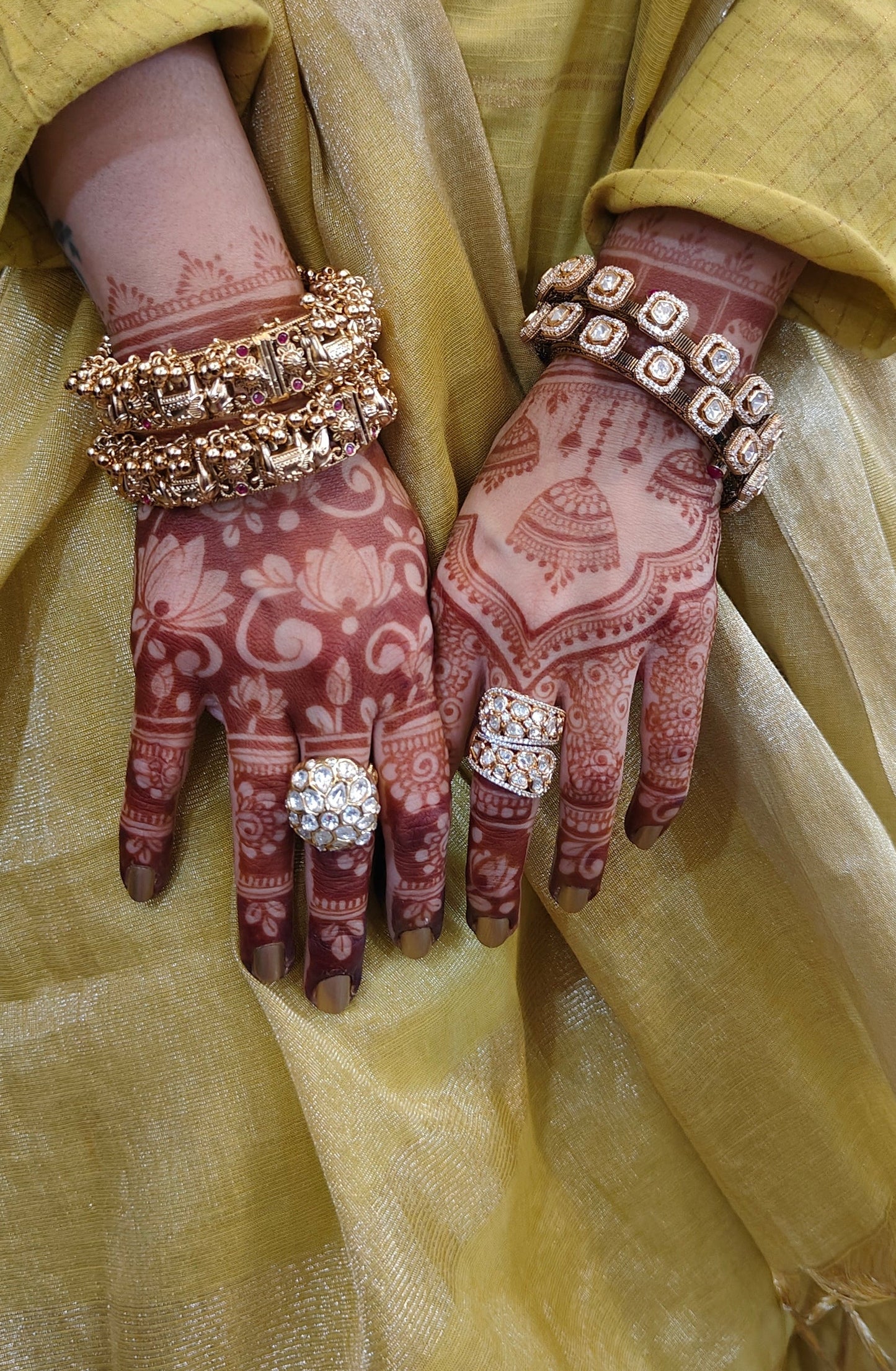 Dabka Polki Ring
