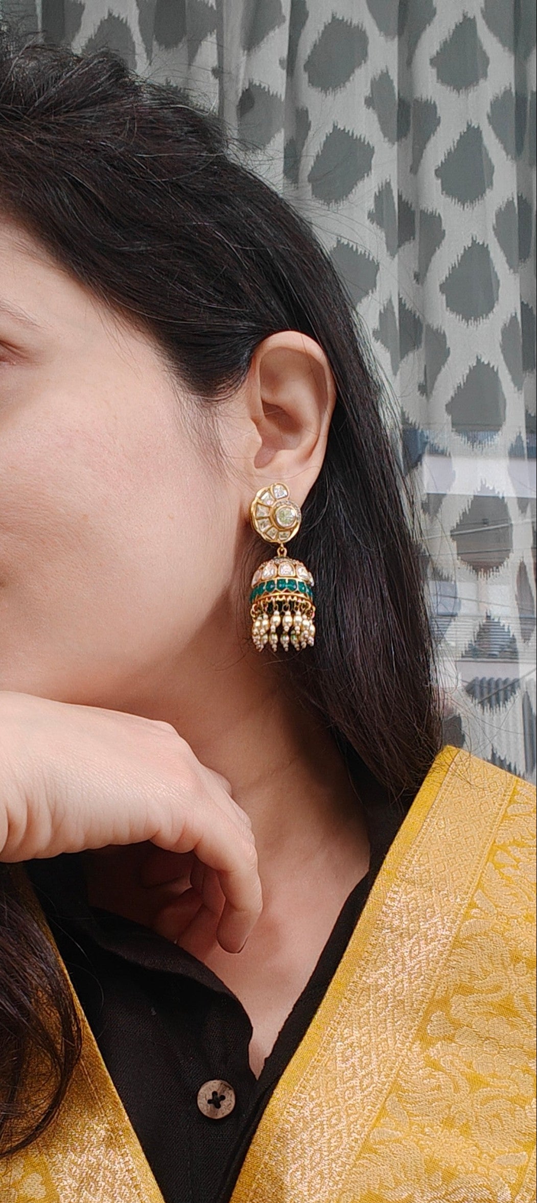 Gulnaar Jhumkas