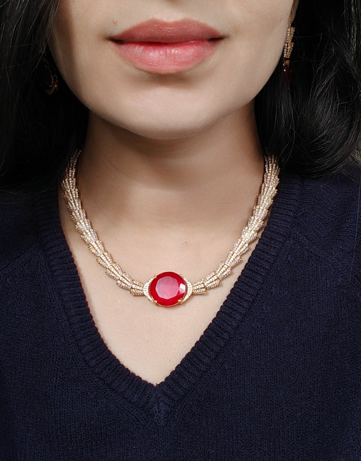 Scarlet Necklace Set