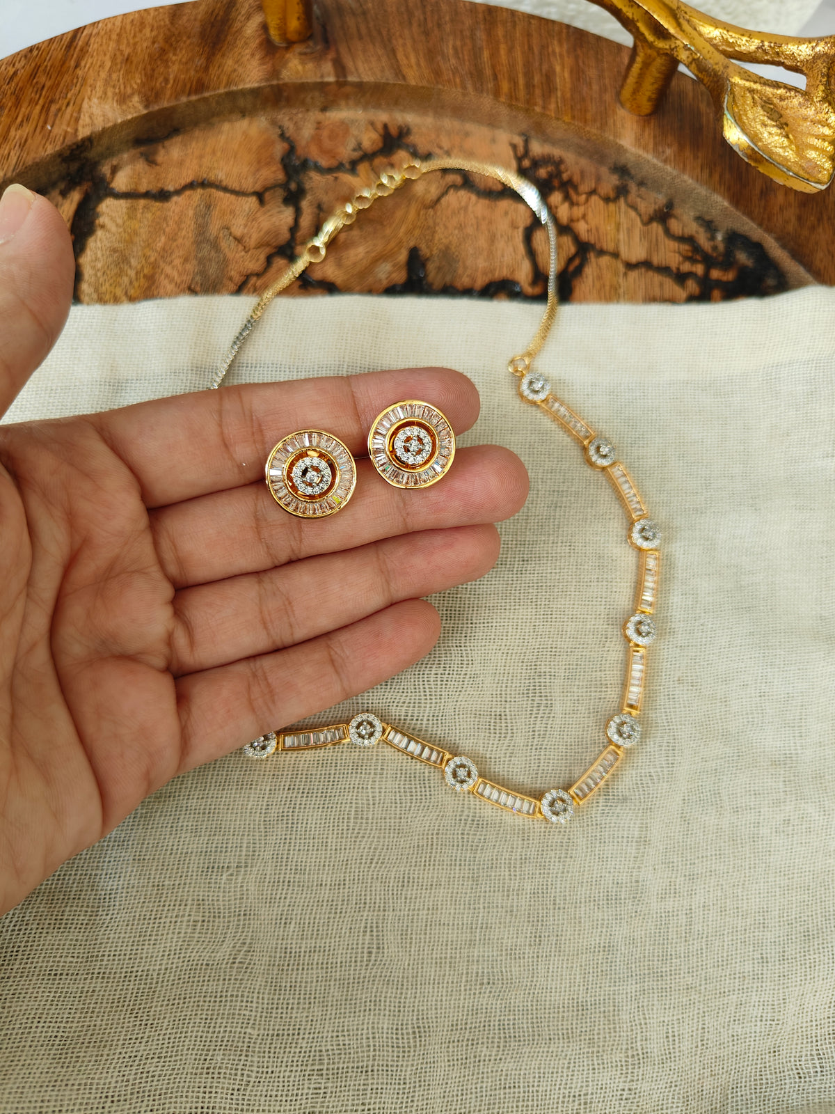 Evara necklace and Bangles Combo