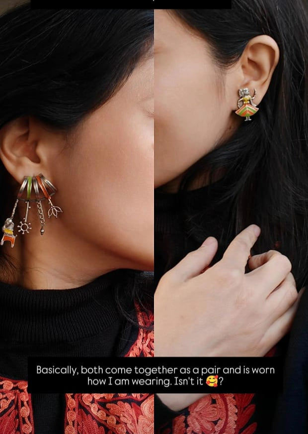The Warrior Princess and Her Dress: Mismatched Earrings