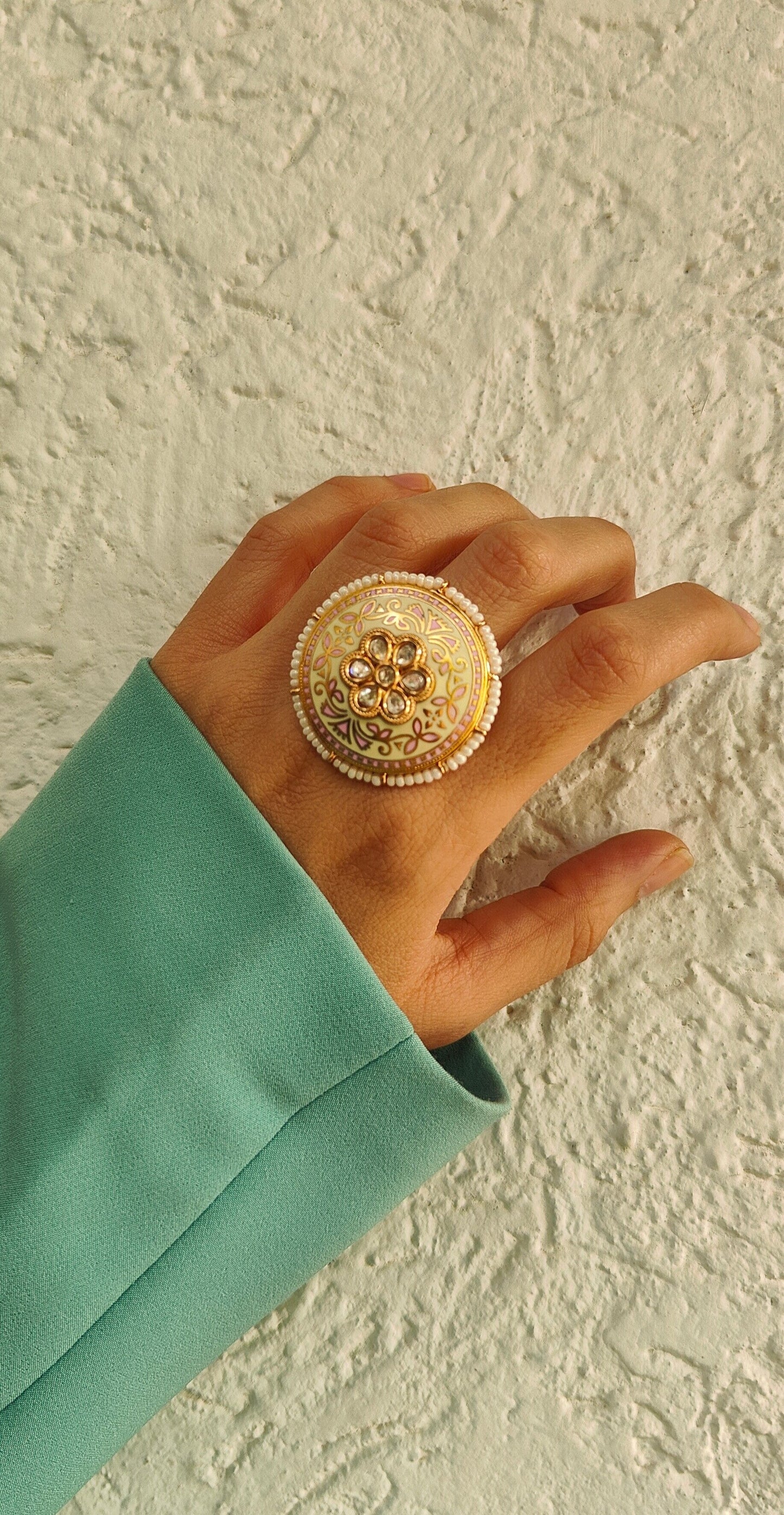 Meenakari Ring