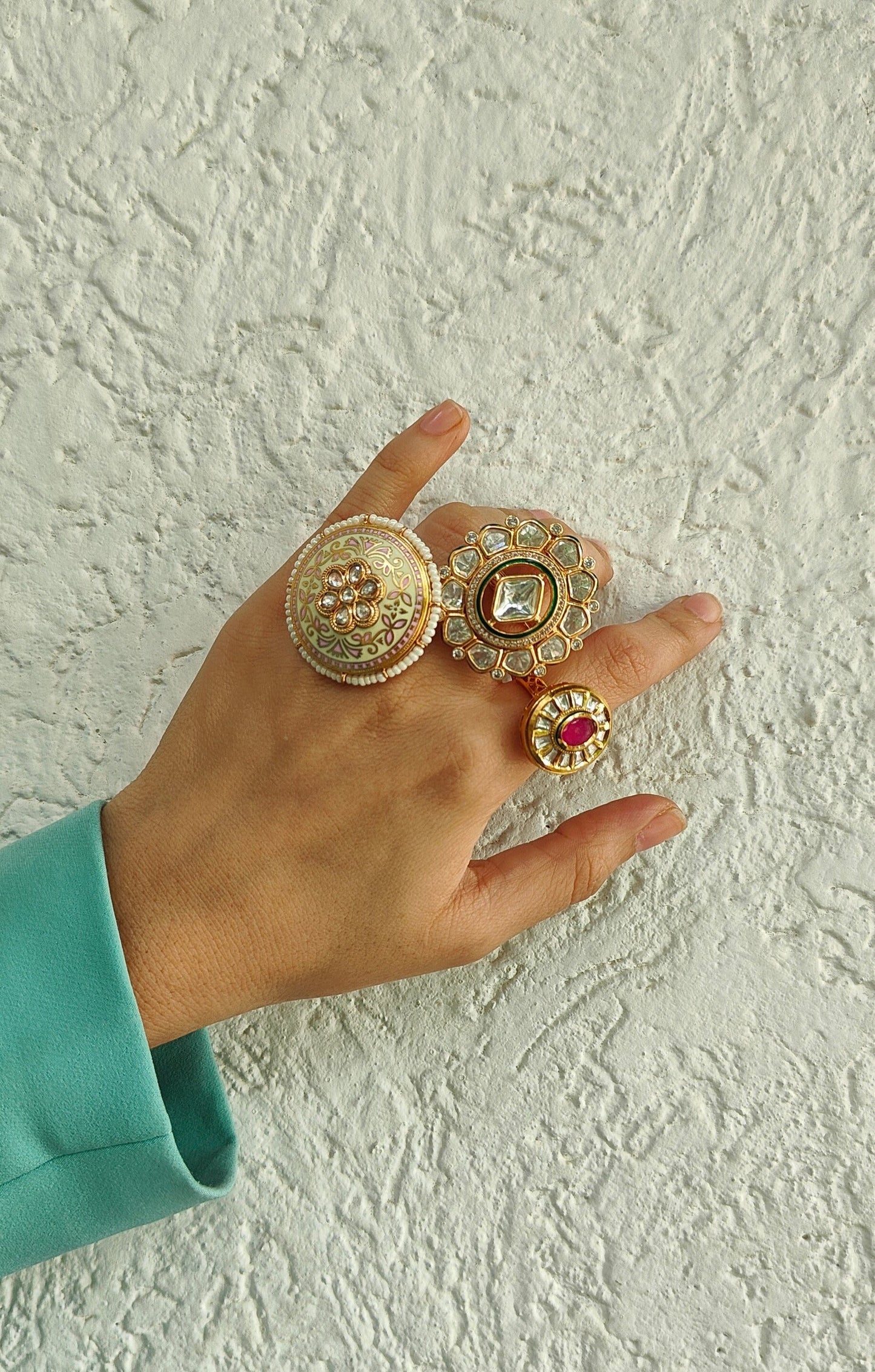 Meenakari Ring