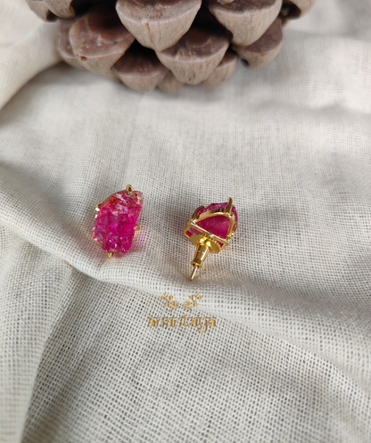 Shiva Crystal Studs