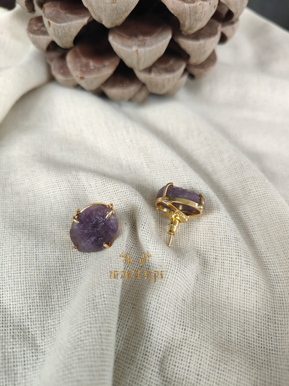 Shiva Crystal Studs