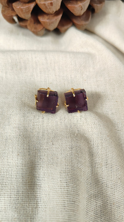 Shiva Crystal Studs