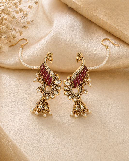 Morini Kundan Earrings