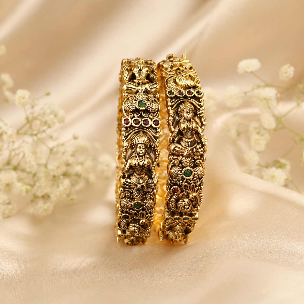 Devi Antique Kada Set of two