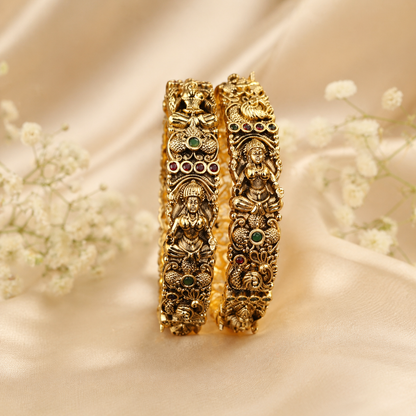 Devi Antique Kada Set of two