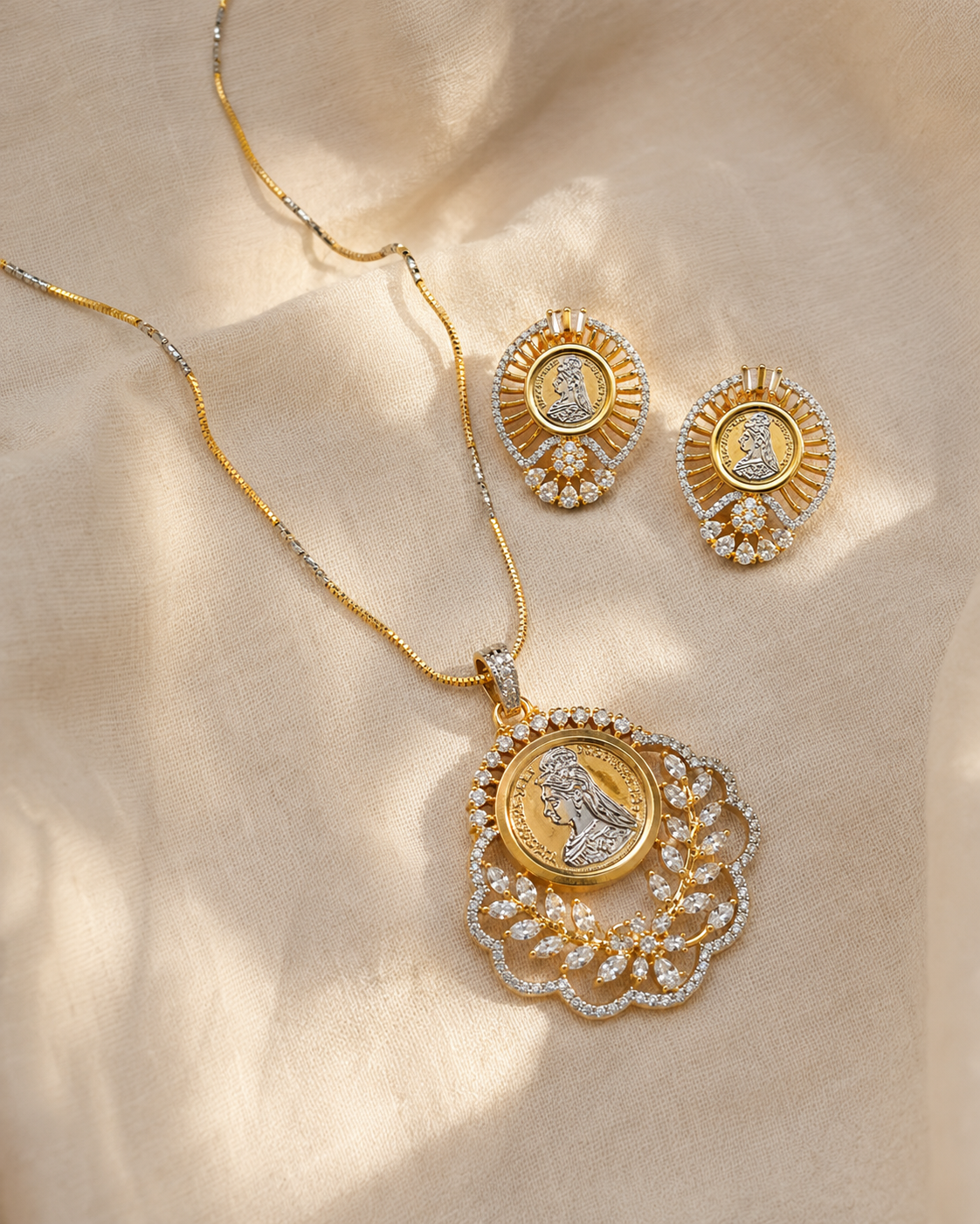 Coin Pendant Set