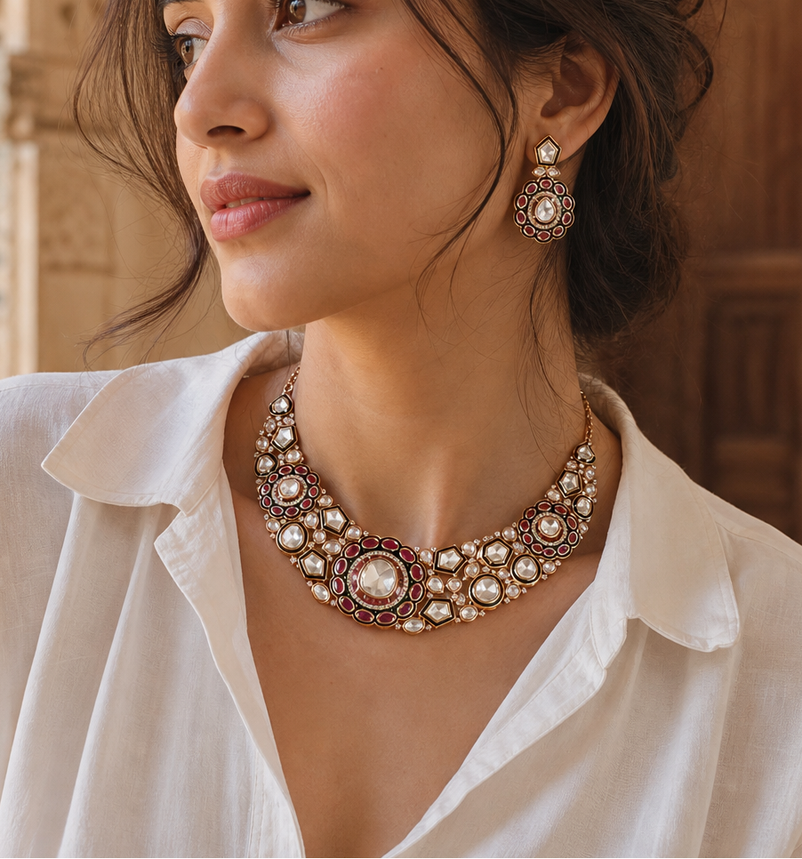 Zariya Polki Set