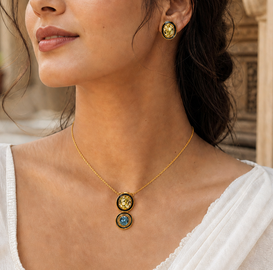 Celeste Duo Pendant