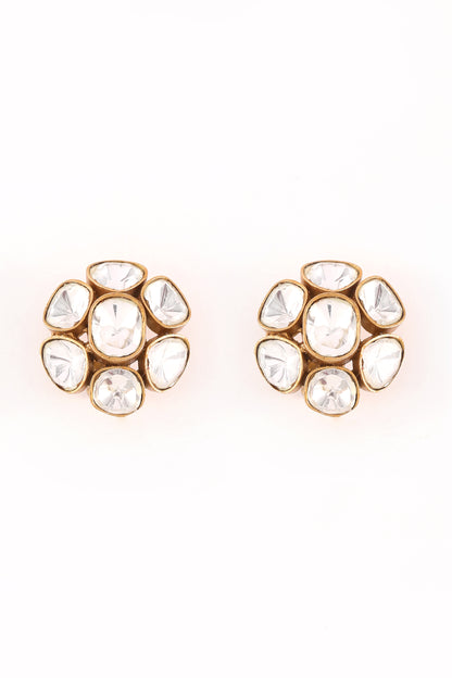 Saral Polki Studs