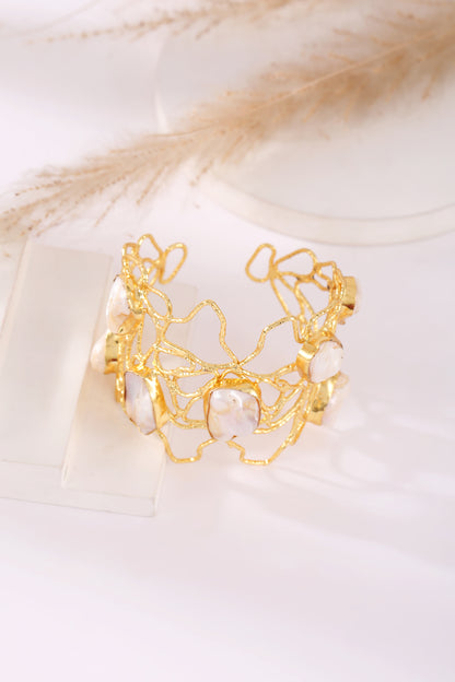 Baroque Cuff Bracelet