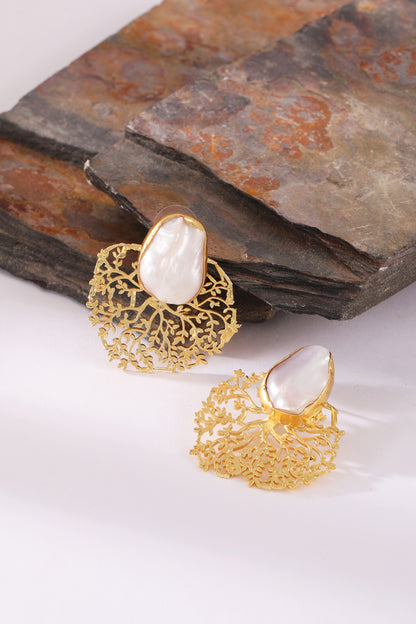 Mesh Baroque Studs