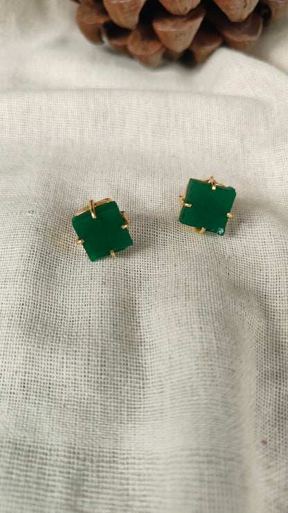 Shiva Crystal Studs