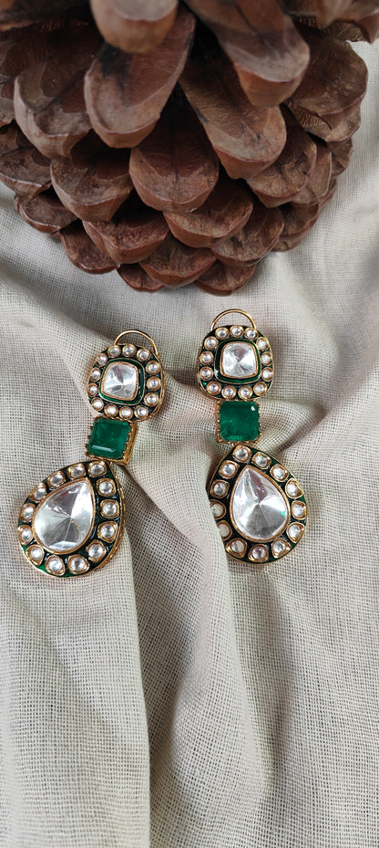 Shibori Polki Danglers