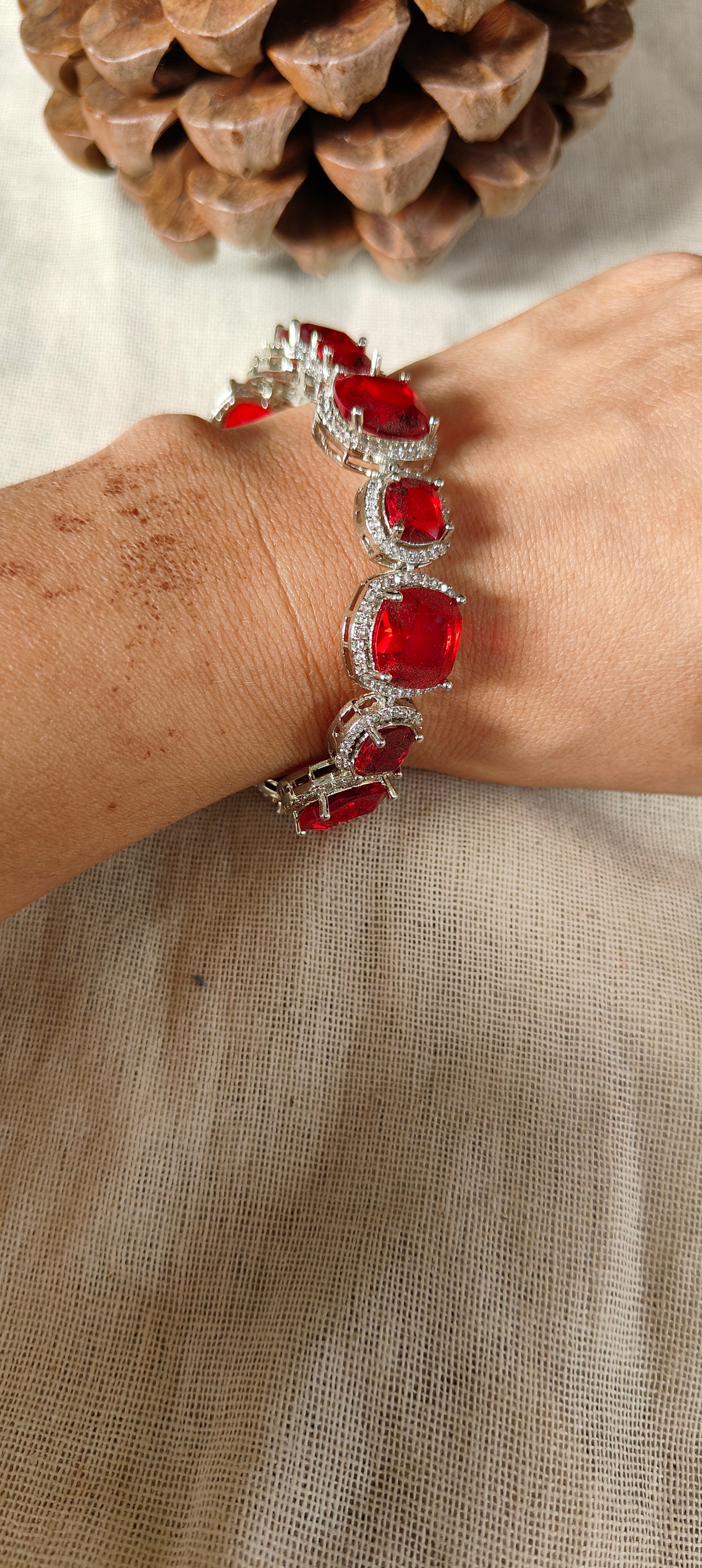 Victoria AD Bracelet Ruby