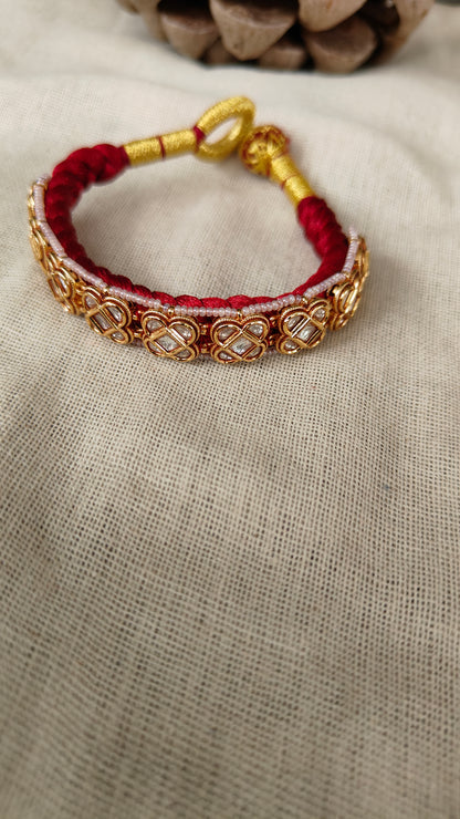 Pauchi Polki Bracelet