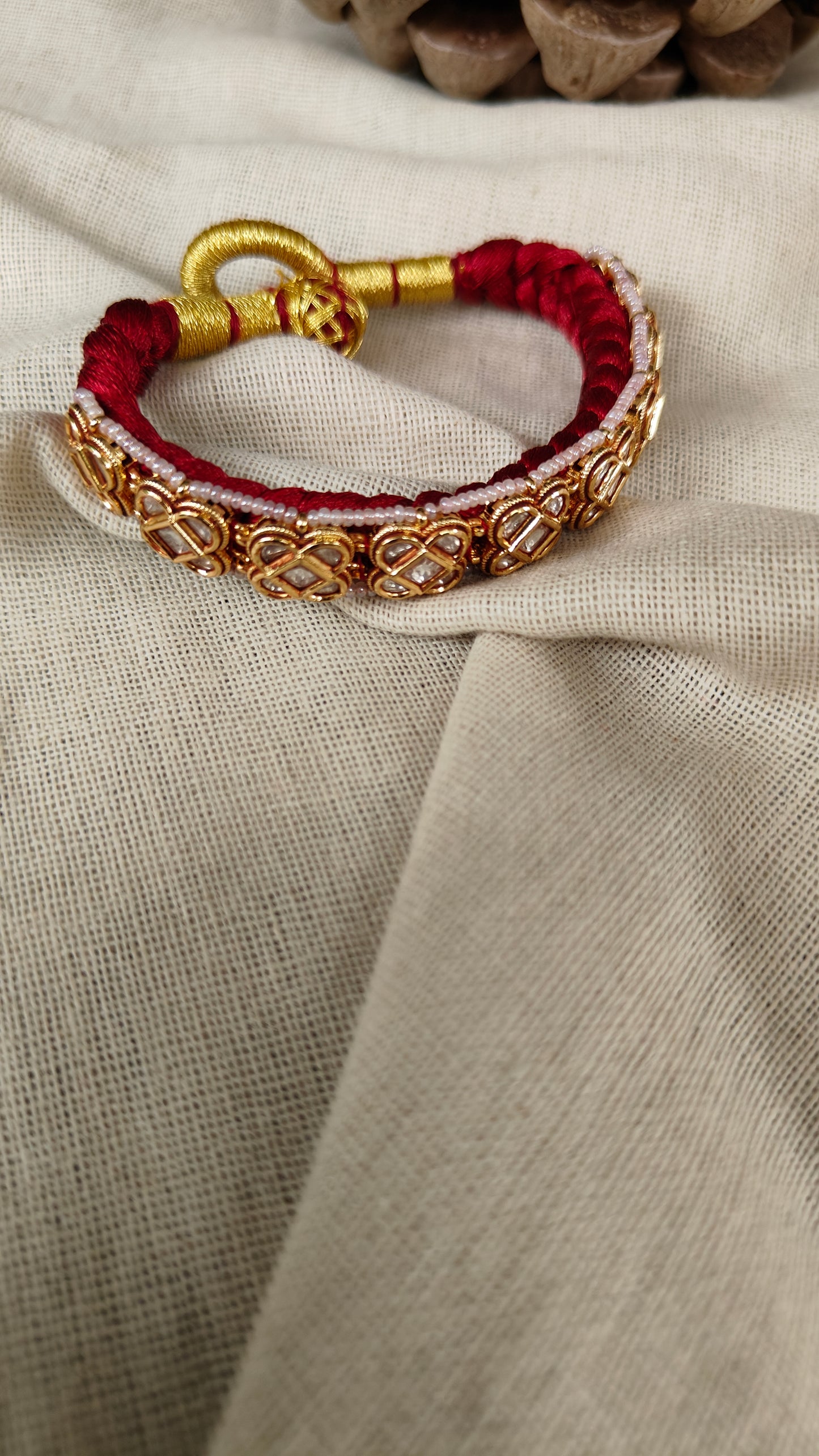 Pauchi Polki Bracelet