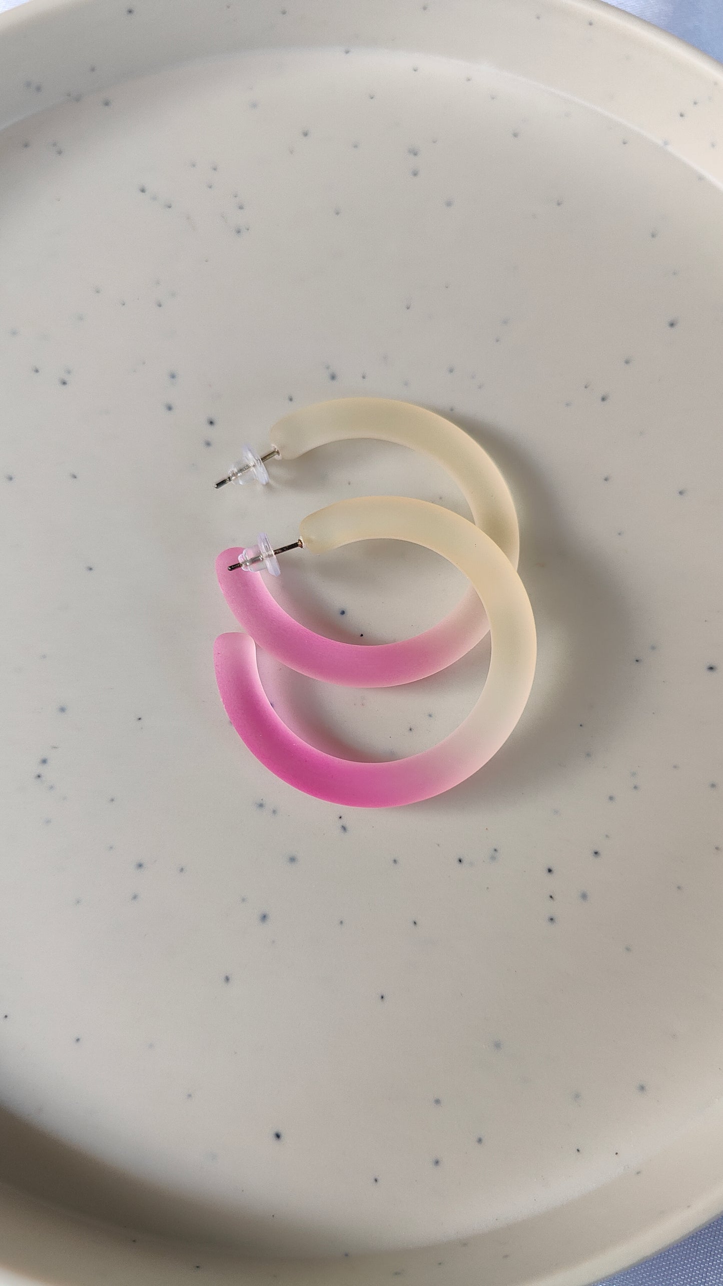 Candy Floss Hoops