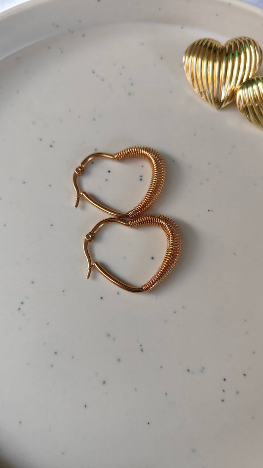 Heart Spring Earrings