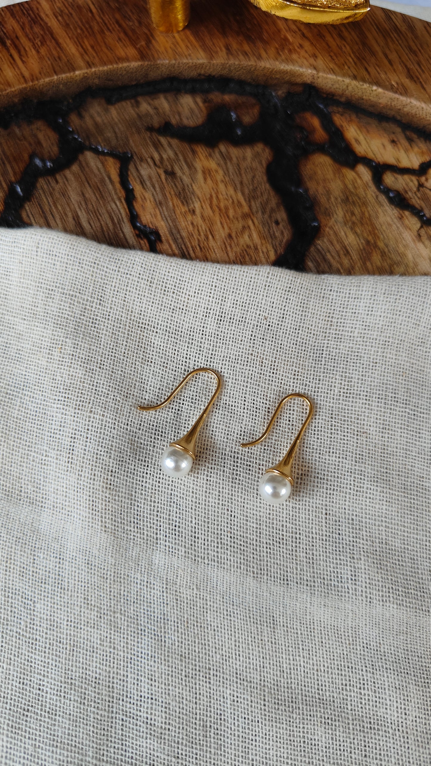 Minimalist Fish Hook Earrings