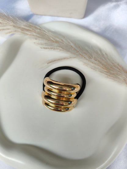 Hair Ties with Four Strings
