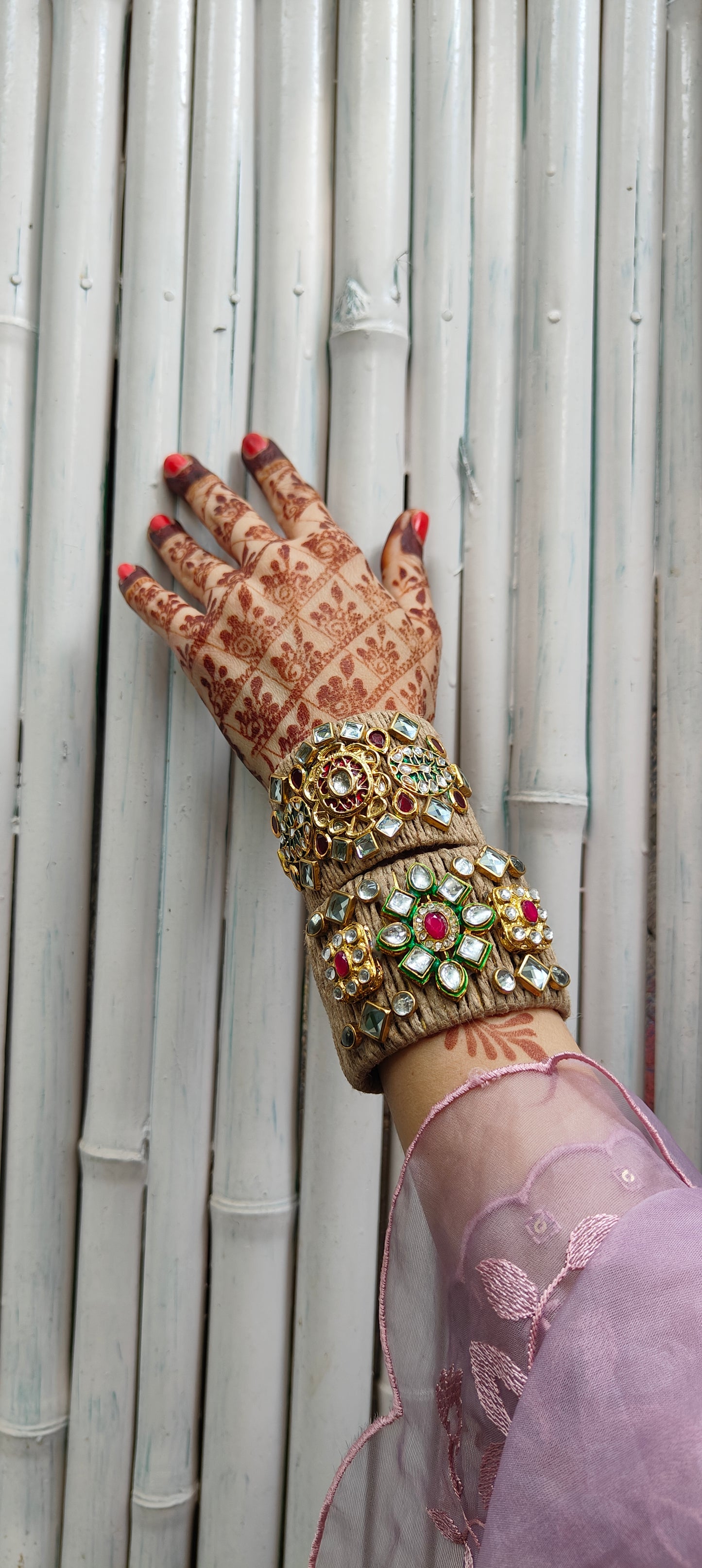 Jute Adjustable Bangles