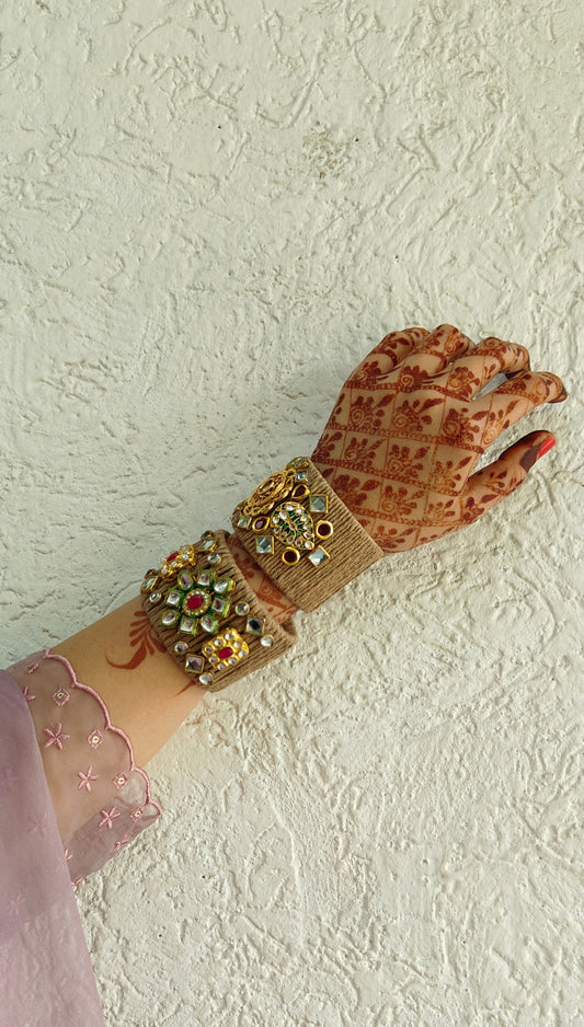 Jute Adjustable Bangles