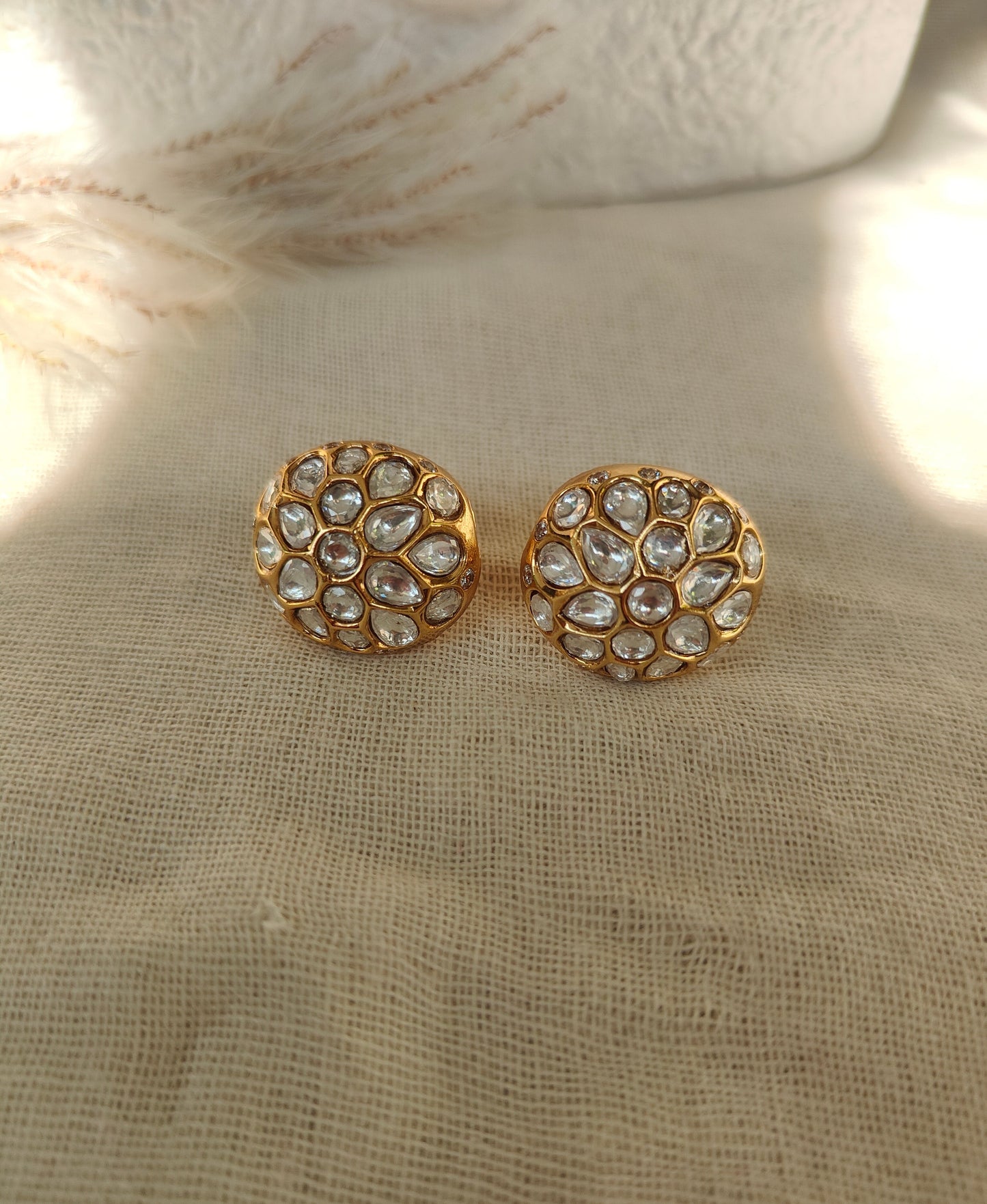 Dabka Polki Studs