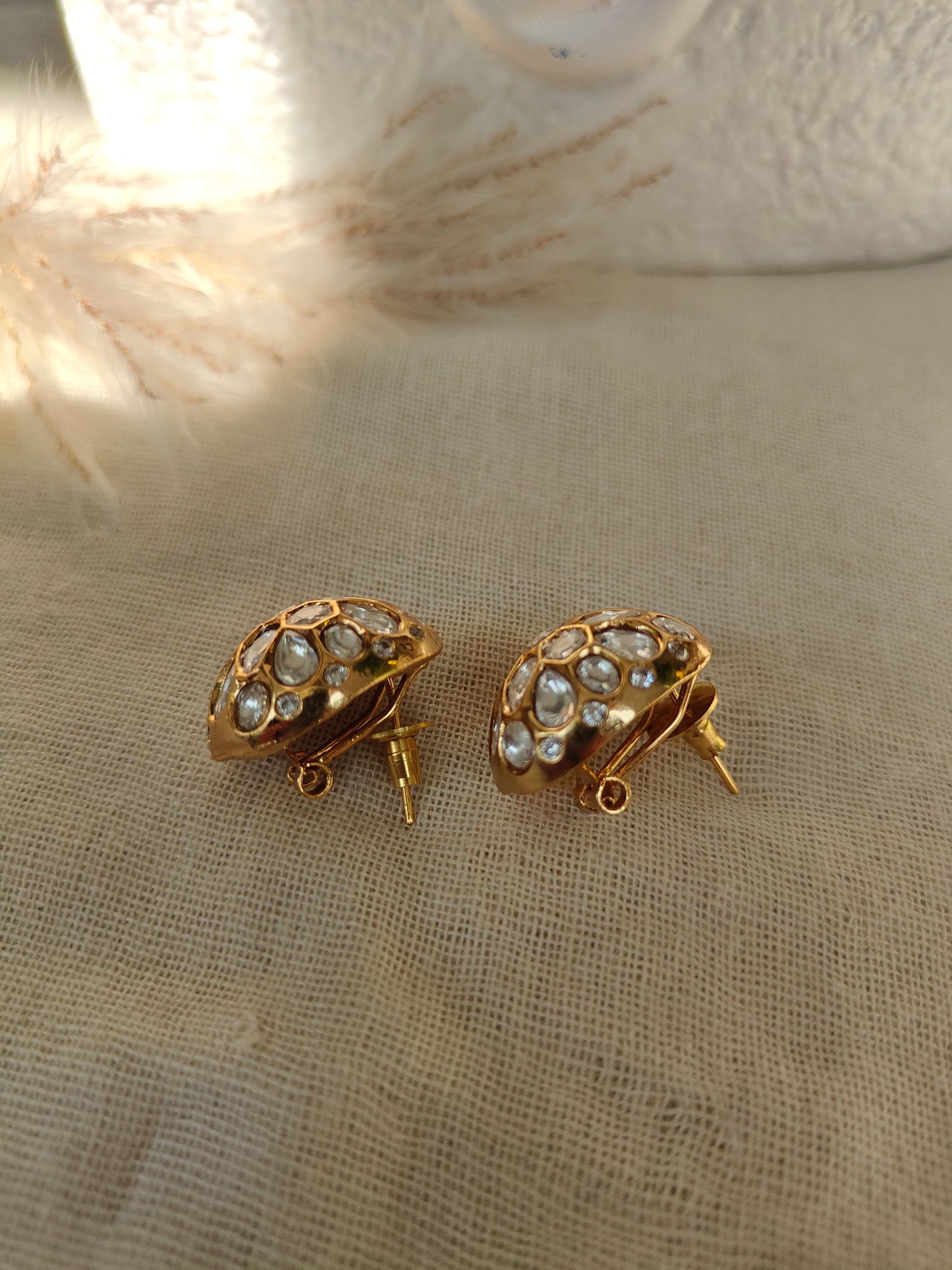 Dabka Polki Studs