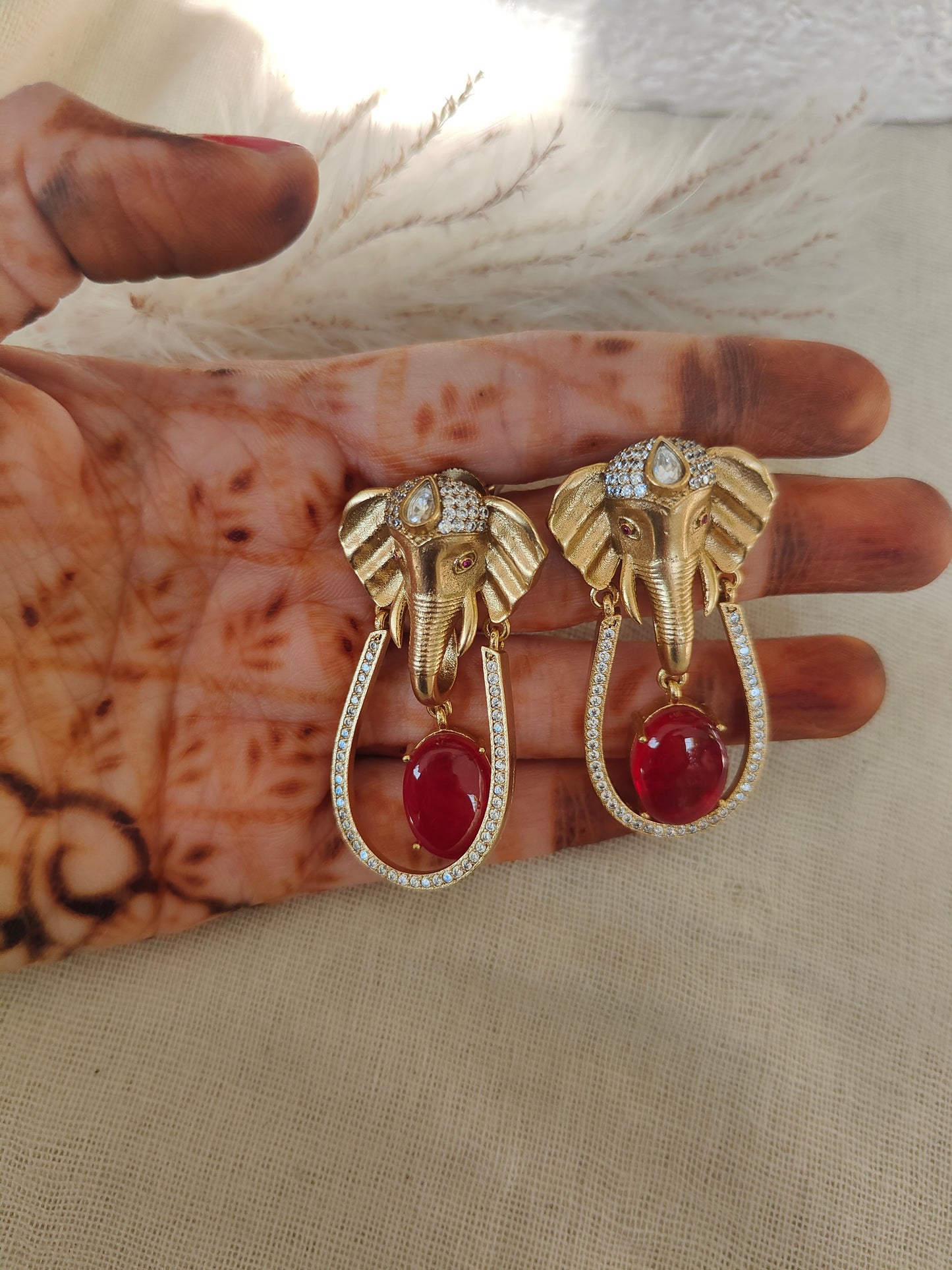 Ganesha Earrings