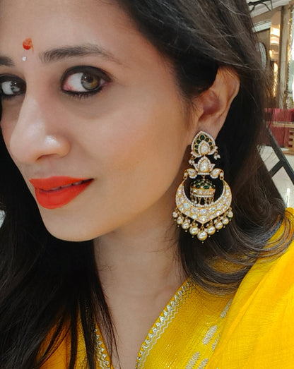 Luxe- Sunehri Jhumkas in 18kt Gold Polish