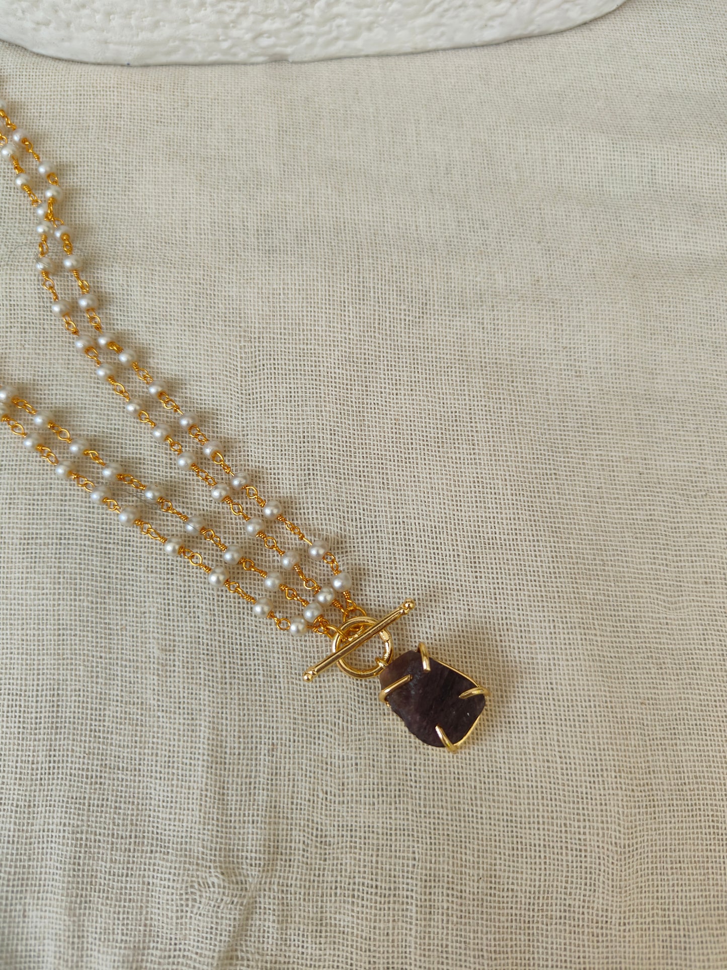 Raw Stone Pendant
