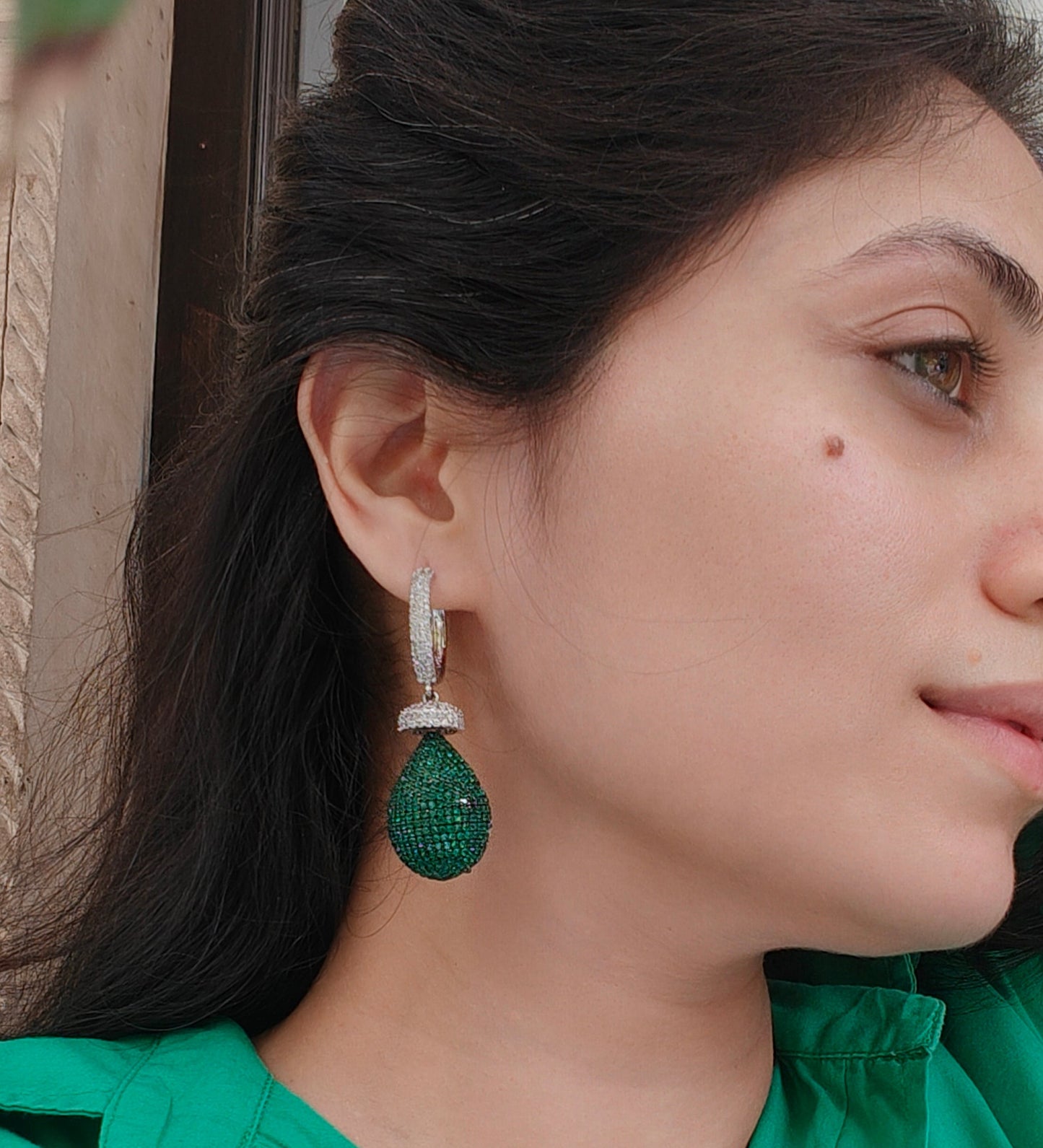 Bauble Teardrop Earrings