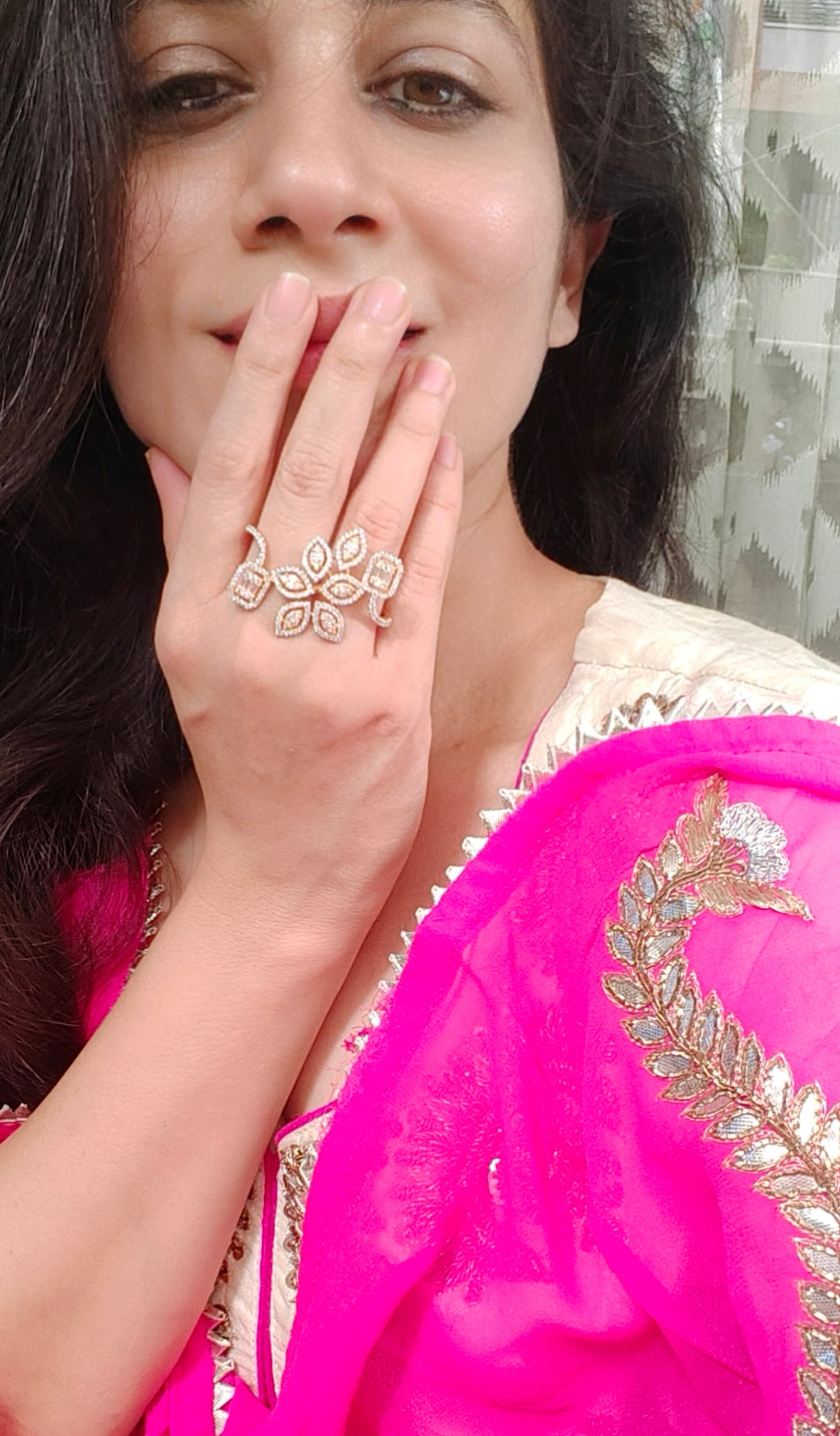 Wind Chime Two Finger Ring