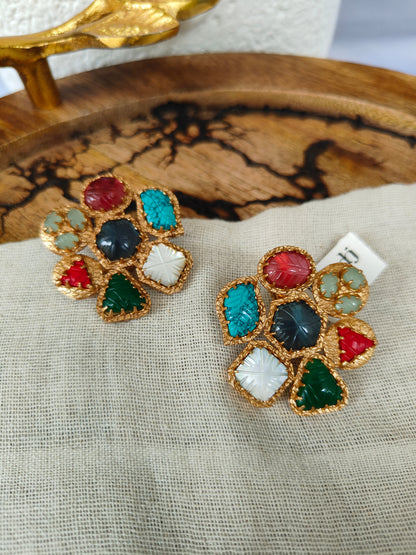 Saba Navratan Studs