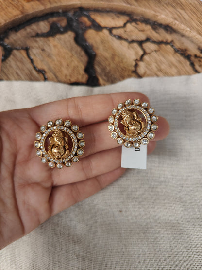 Ganesha Studs