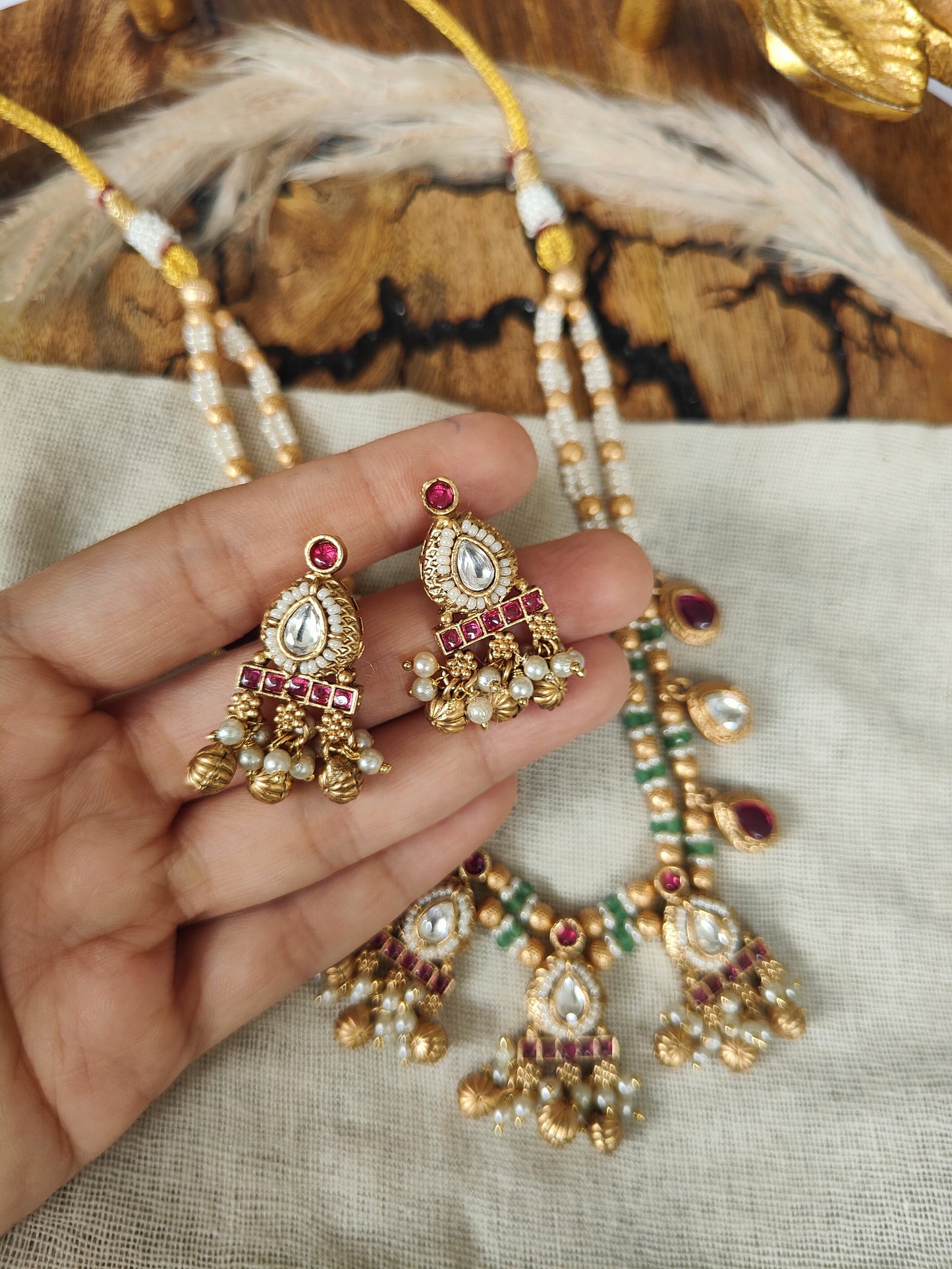 Ridhima Kundan Necklace Set