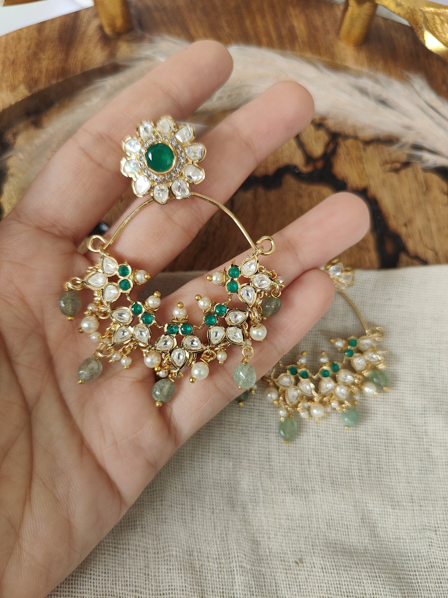Meher Polki Chandbalis